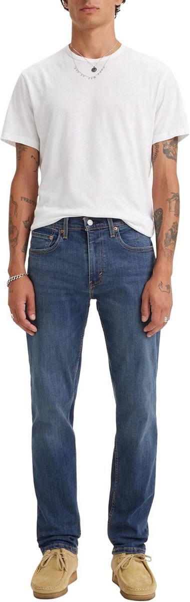 Heren Jeans 502 Tapered Pasvorm Comfortabele Slim Fit Denim