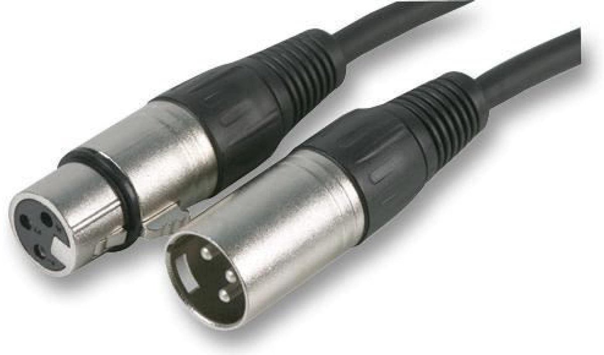 XLR Microfoonkabel 3-polig M/V - 10 Meter - Professionele Audiokabel
