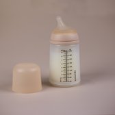 Suavinex, Set van 2 Zero anti-koliek flessenflessen. Langzame doorstroming (S), langzame stroom, laat weinig vloeistof door, ideaal voor de eerste dagen, speen voor Zero Zero Zero flessen, siliconen