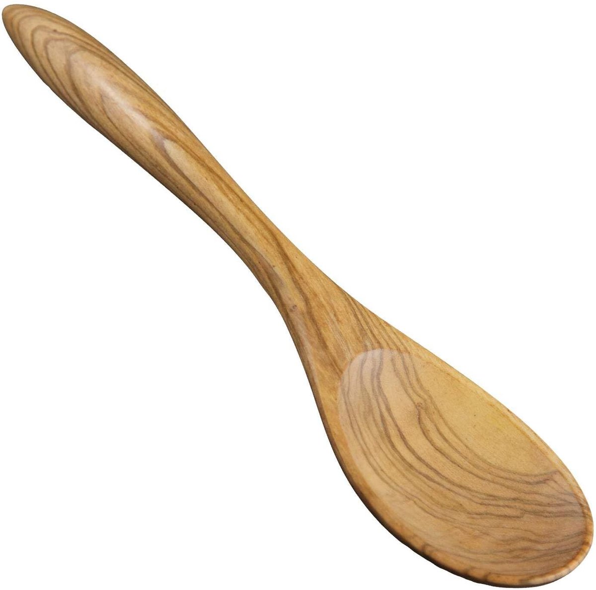 Grote houten keukentool van olijfhout, ideaal voor koken en serveren