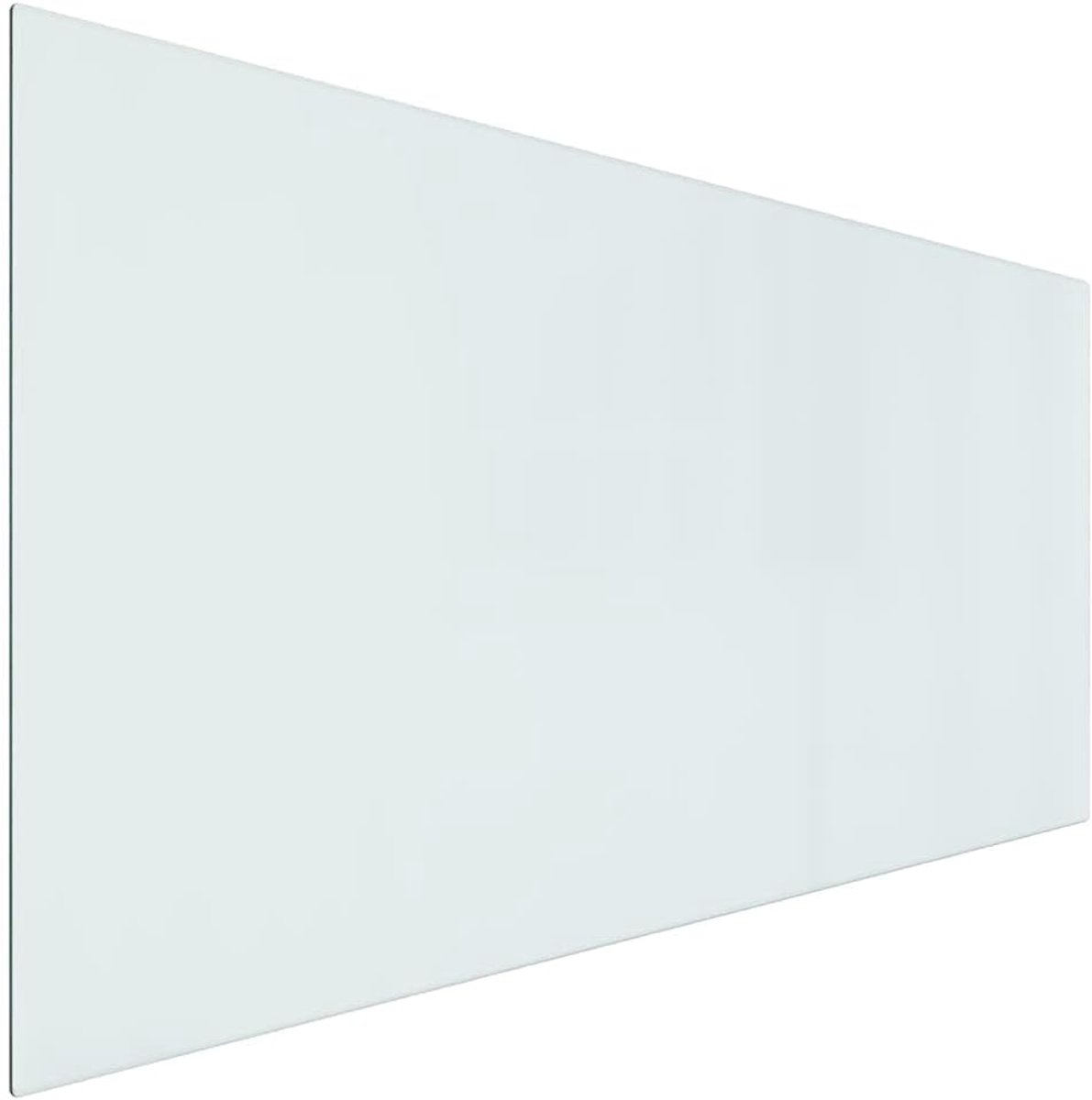 Vuurvaste Glasplaat voor Open Haard 120x60 cm - Hittebestendig Vloerbeschermer