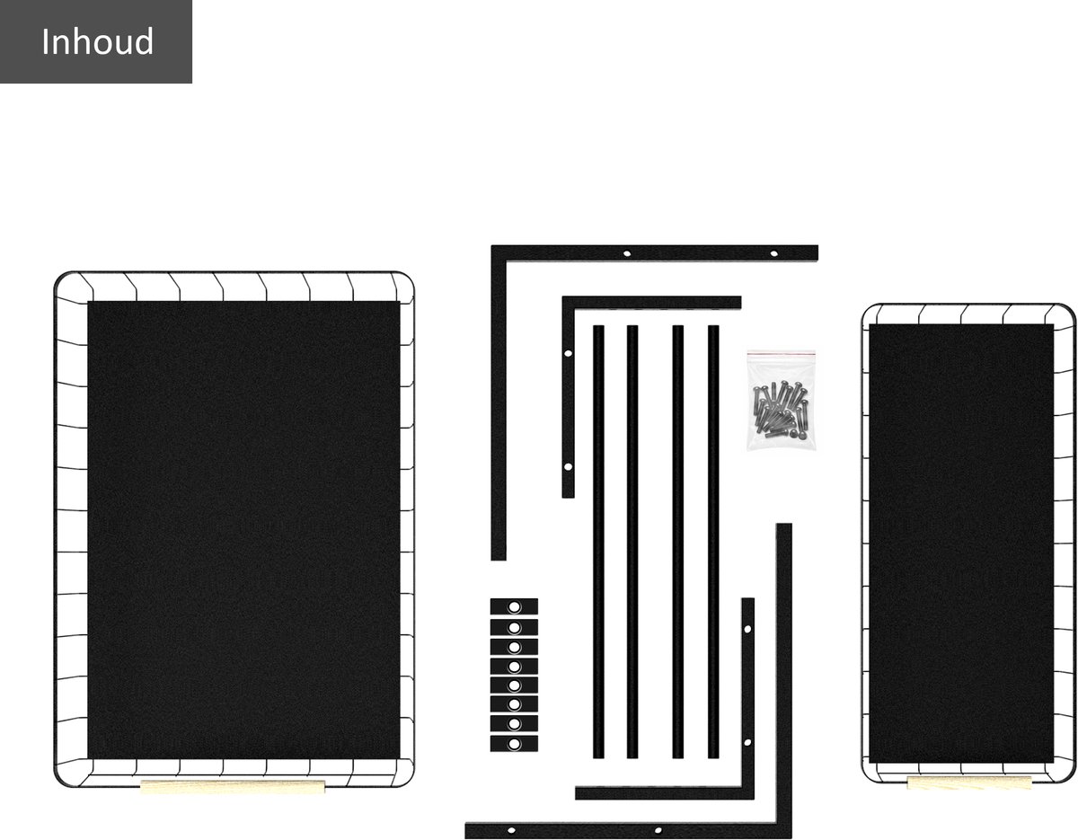 KROMS Gootsteenkast organizer zwart maat M – Verstelbaar 2-laags gootsteenrek – Extra sterk tot 20 kg – Badkamer & keukenkast organizer — cadeau in Cadeau-ideeën - foto 8