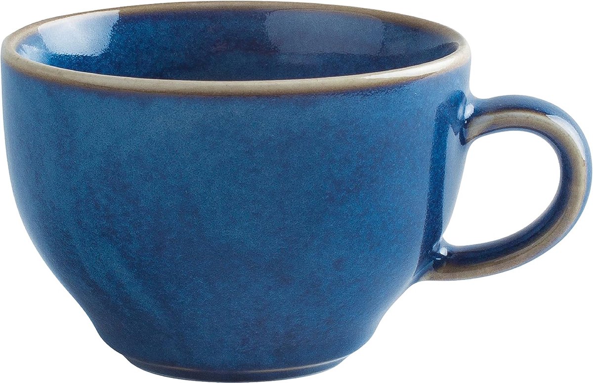 Cappuccinokop Atlantic Blue 0,23L Hard Porselein Vaatwasmachinebestendig