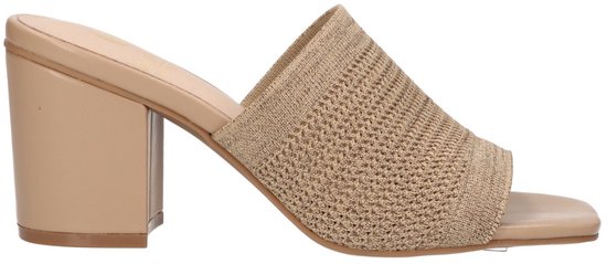 LA STRADA FEMME MOCASSIN OR 2502855-4543 GOLD/SILVER KNITTED taille 38