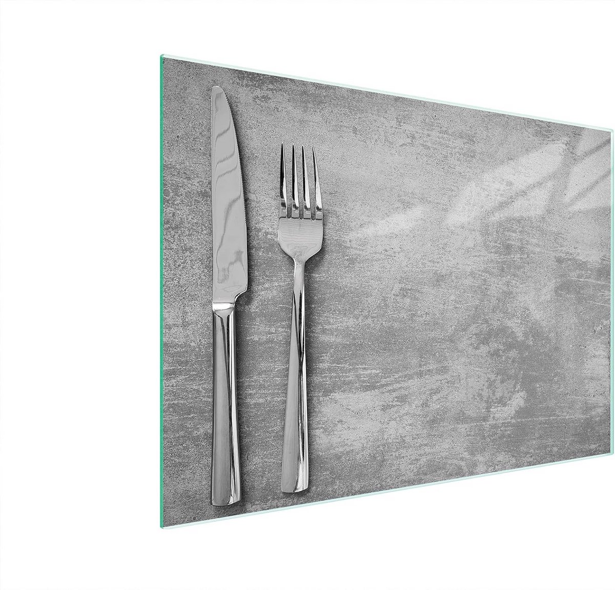 Glazen Snijplank en Kookplaat Afdekplaat 40 x 30 cm Hittebestendig