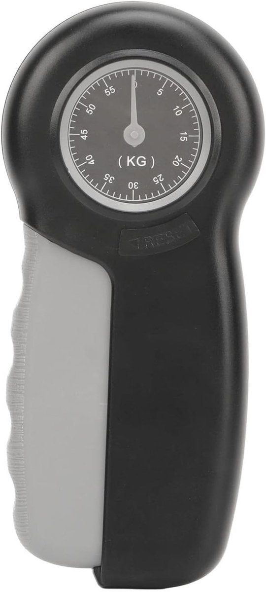 Allecto - Hand Dynamometer - Grip Kracht Meter - Lichtgewicht en Draagbaar - Handversterker - ABS Materiaal - Geschikt voor Vinger- en Polstraining...