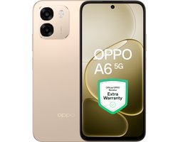 OPPO A6 5G 6+256GB Aurora Gold - Extra Garantie