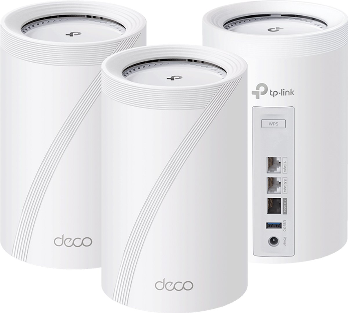 TP-Link Deco BE68 - Mesh Wifi - Wifi Versterker - WiFi 7 - 14000 Mbps - 3-pack – foto 3