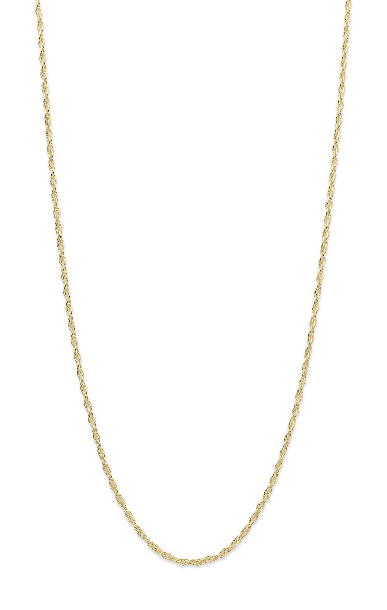 Mori Gold Filté 1,7mm breed collier, Fantasie Touw schakel, goud gevuld 1/20
