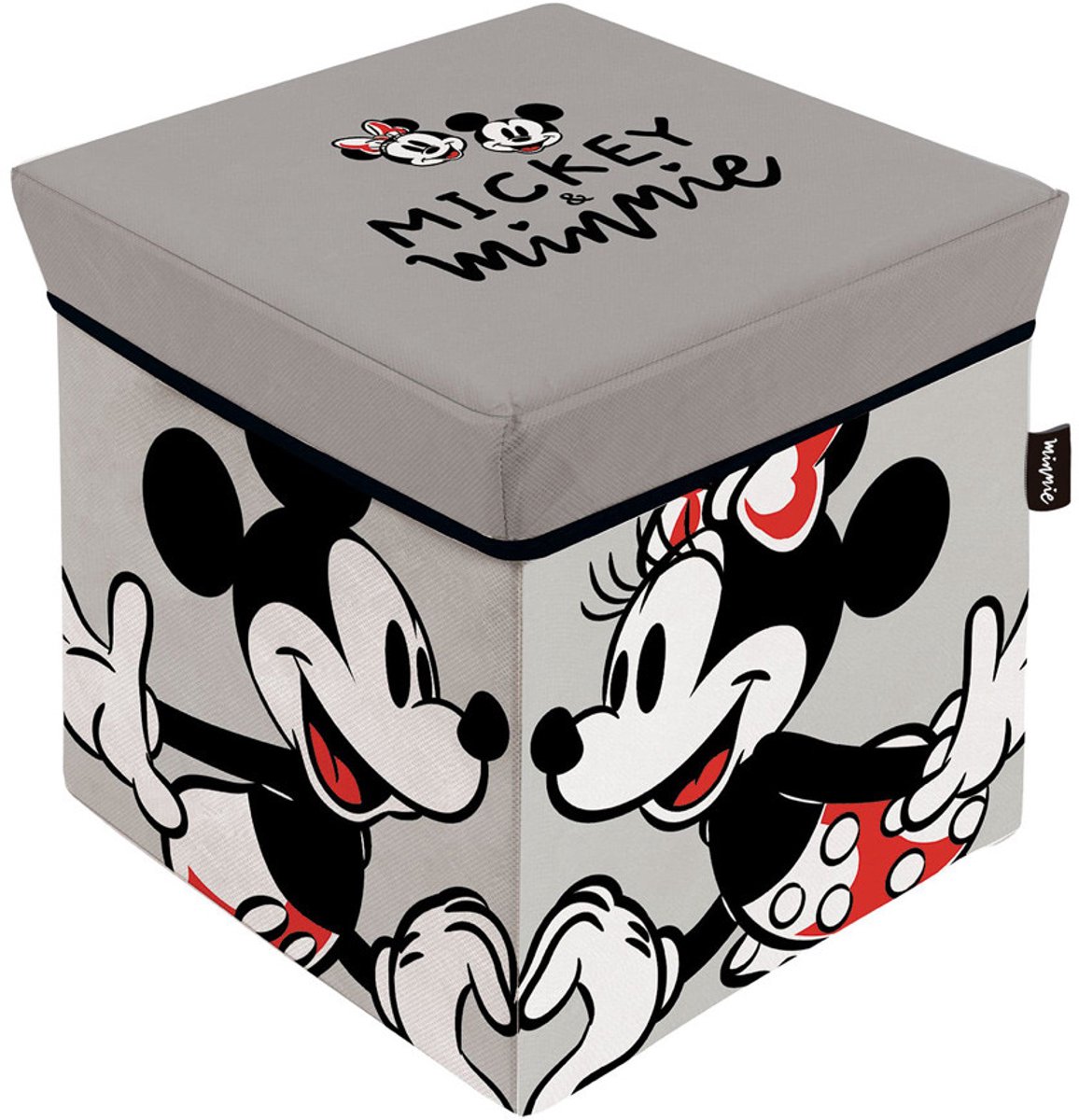 Arditex Minnie Mouse Opbergkruk 30x30x30 Cm Transparant Kinderen