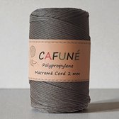 Cafuné Cordon Polypropylène 2mm Macramé - Kaki - PP4 - Crochet - Macramé - Confection de sacs