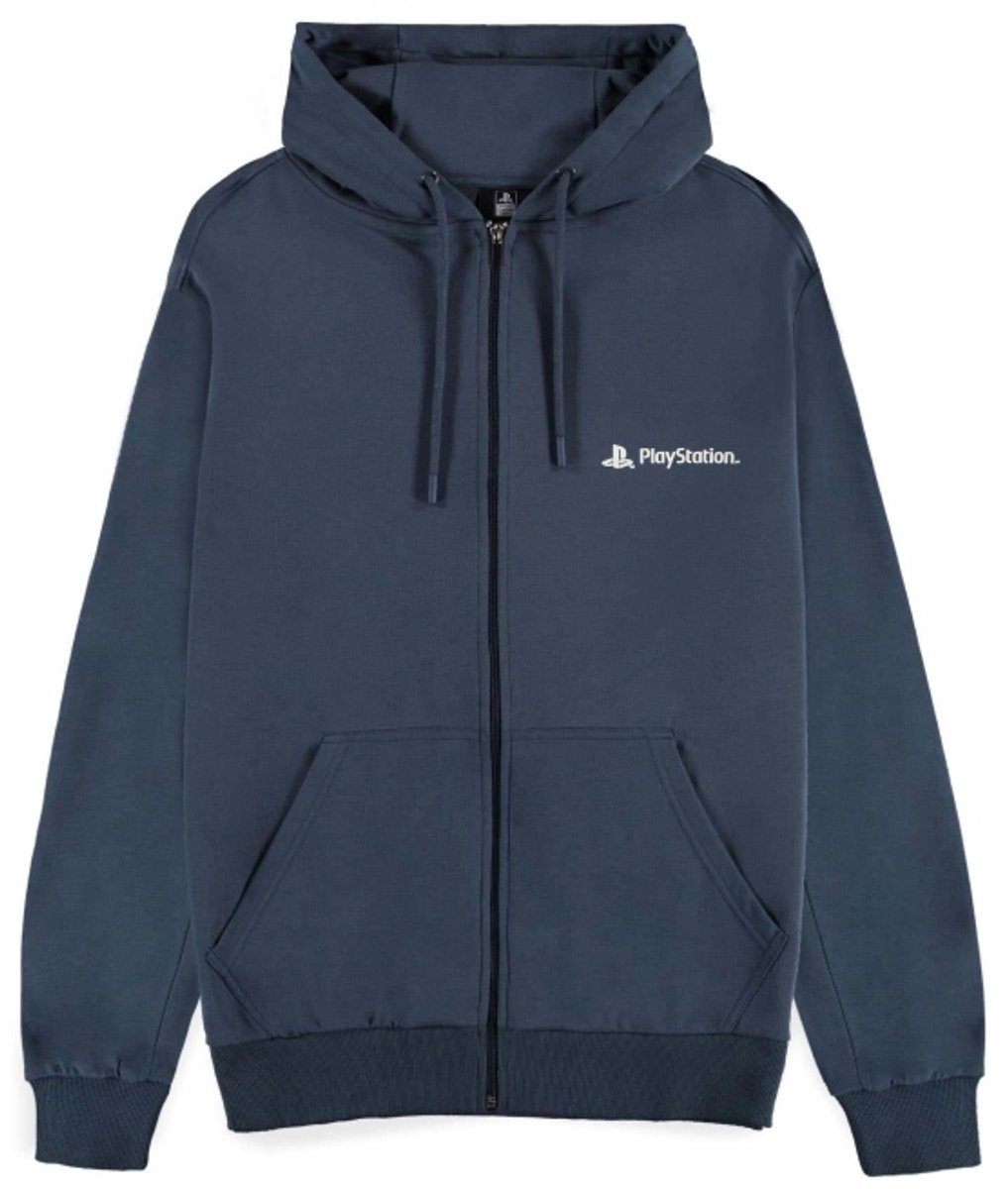 PlayStation - Logo Vest met capuchon - XL - Blauw