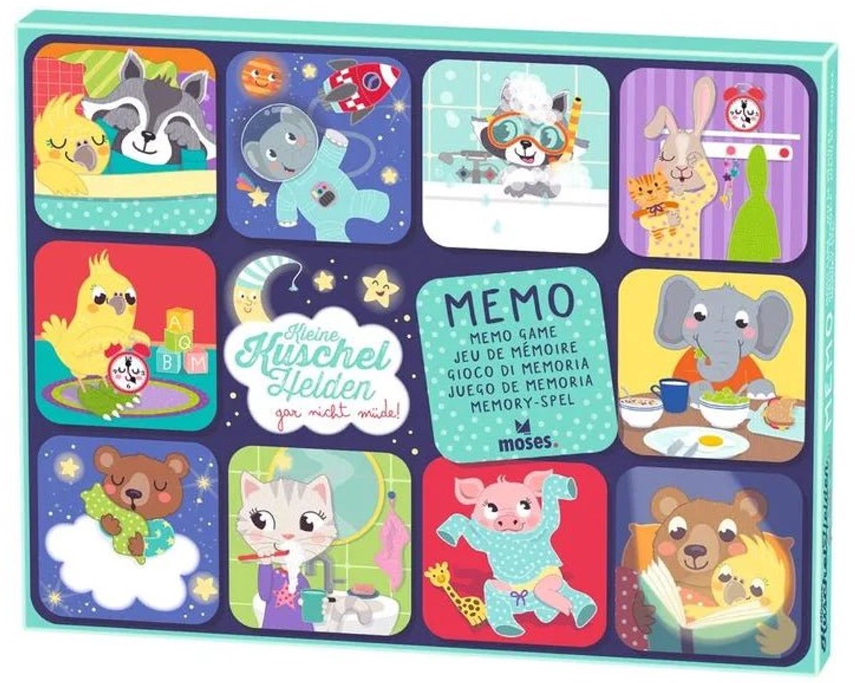 Memoryspel Knuffelhelden - Bordspel