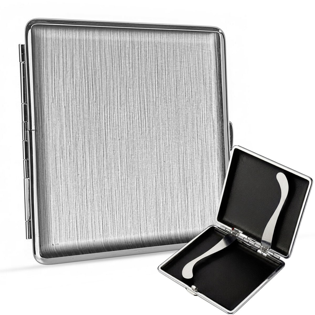 Sigarettendoosjes Zilver - 20 Sigaretten - Luxe Sigarettenhouder