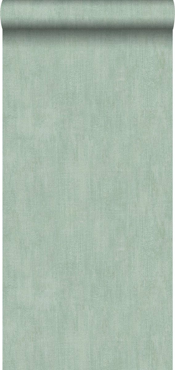 Proefstaal Walls4You behang betonlook mintgroen - 26,5 x 21 cm - 935338-S