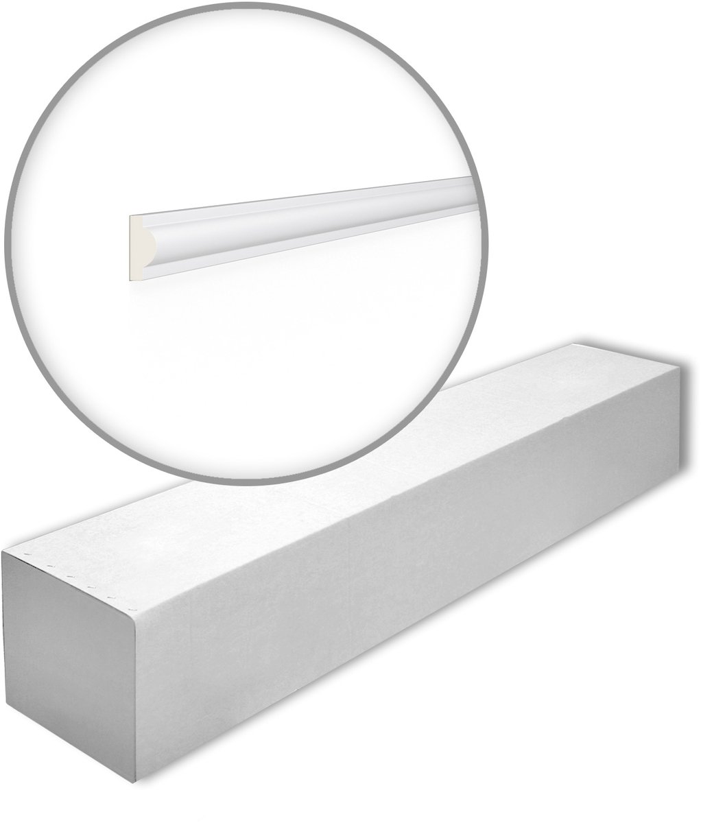 NMC SP2-box ARSTYL Noel Marquet 1 doos 50 stukken Wandlijst modern design wit | 100 m