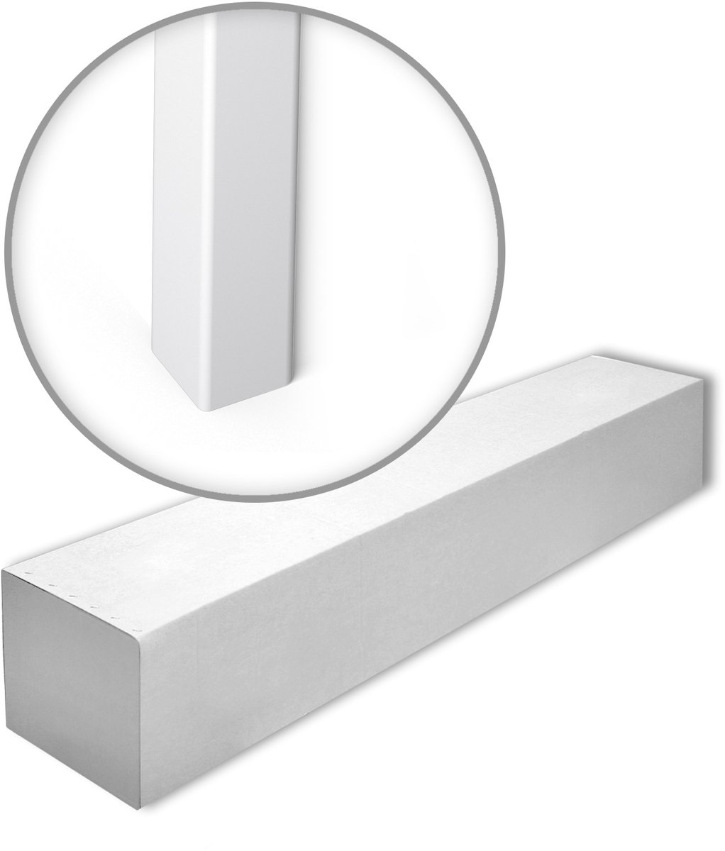 NMC WE1-box WALLSTYL Noel Marquet 1 doos 35 stukken Hoekbescherming modern design wit | 70 m
