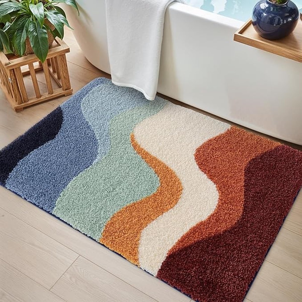 Badkamermat - Badmat - Antislip - Zachte Badmatten - Absorberend - Wasbaar - Badkamermat v