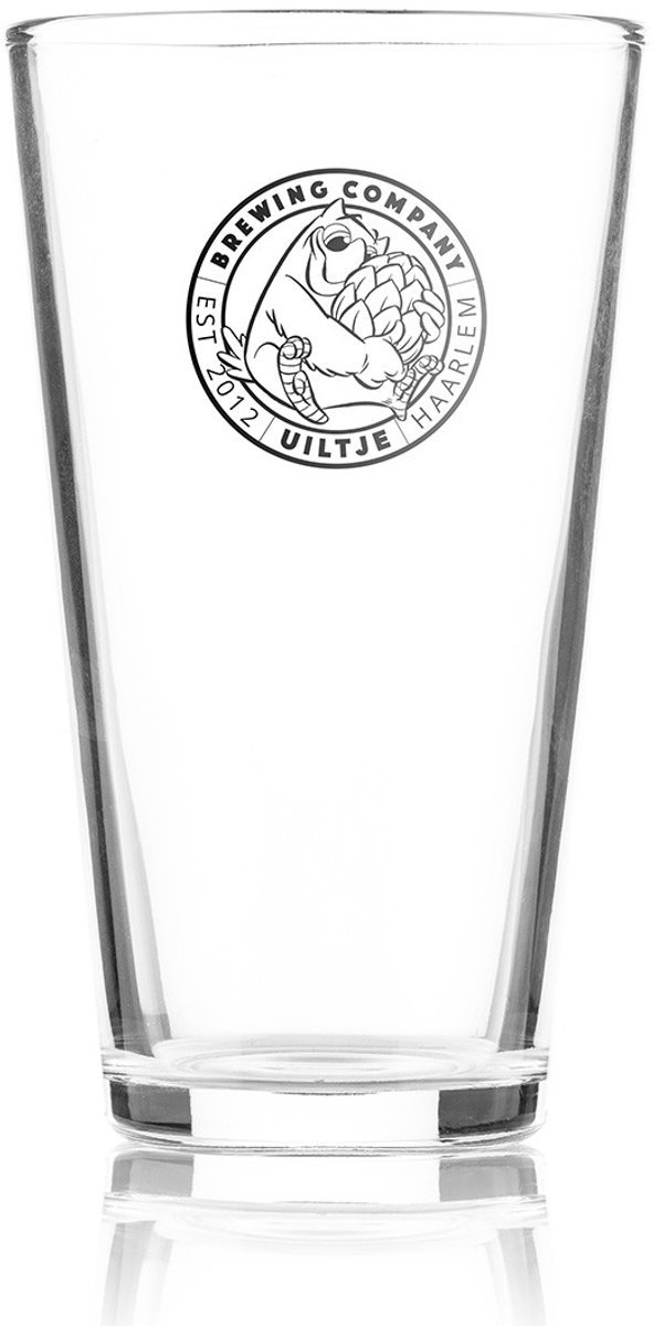Uiltje conisch bierglas bierglazen | 6 stuks | 25 cl
