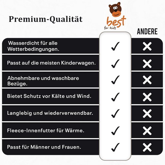 Handwarmer Muff voor Kinderwagens - Universele Maat in 13 Kleuren van Merkloos — afbeelding 3