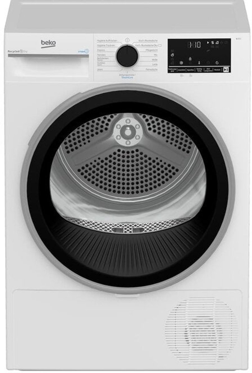 Beko B3T3249S | Warmtepompdroger | 9 kg | C | Taaldisplay Duits
