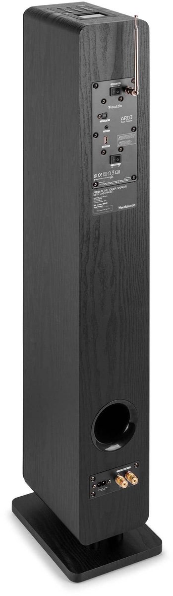 HiFi speakers - Audizio ARCO - Actieve speakers met DAB radio - Bluetooth pairing - 320W - Zwart van Merkloos — afbeelding 2