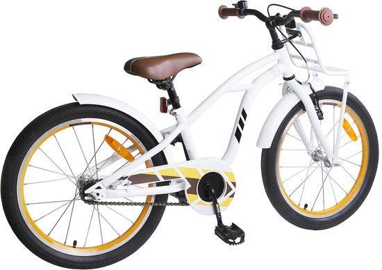 vidaXL - Kinderfiets - 20 - Inch - voor - 6-11 - jaar - oud - Wit van VidaXL — afbeelding 5