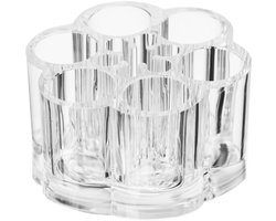 Accessoire standaard rond van acryl - Hoogte 6 cm, Ø 9 cm - Perfect voor decoratie