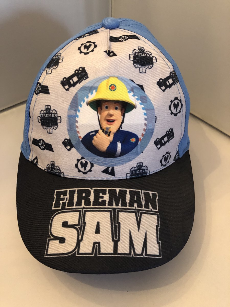 Brandweerman - Fireman - Sam - pet - cap - maat 54 cm