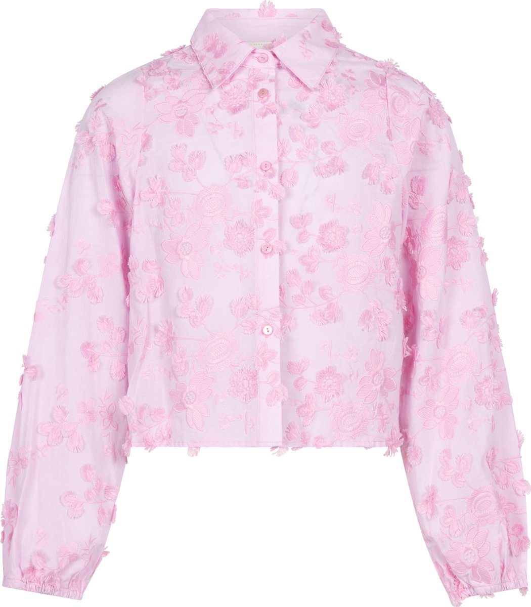 AI&KO - Blouse Lien - Begonia Pink - Maat 152