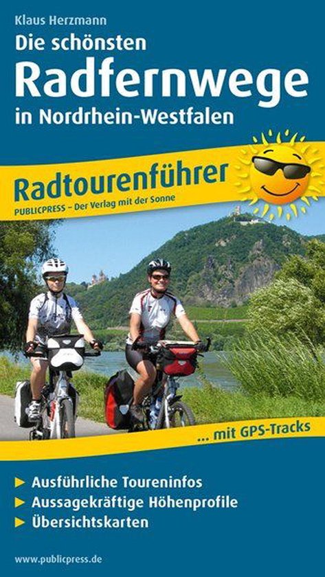 Die schönsten Radfernwege in Nordrhein-Westfalen - cover