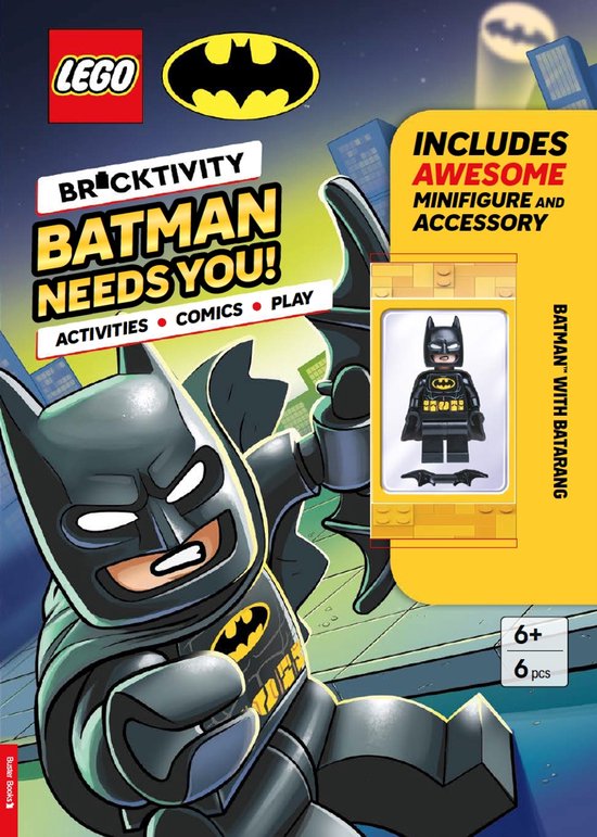LEGO® Batman™: Batman Needs You! (with LEGO Batman minifi ... - cover