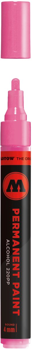 Molotow Marker 220PP Fuchsia Pink 4mm - Levendige Kleur