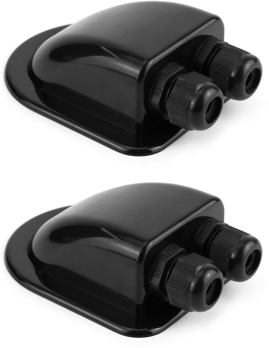 Dakdoorvoer 2 stuks IP68 waterdicht ABS voor zonnepanelen en airconditioning