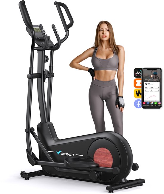 MERACH Crosstrainer - LCD Monitor - Magnetische Weerstand - MERACH - €699,99