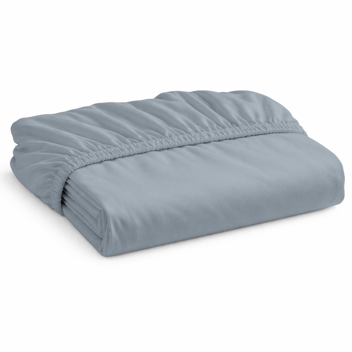 Decoware Hoeslaken Jersey - Grijs - Katoen - Elastisch - 140x200 cm - Geschikt voor matrassen tot 25 cm