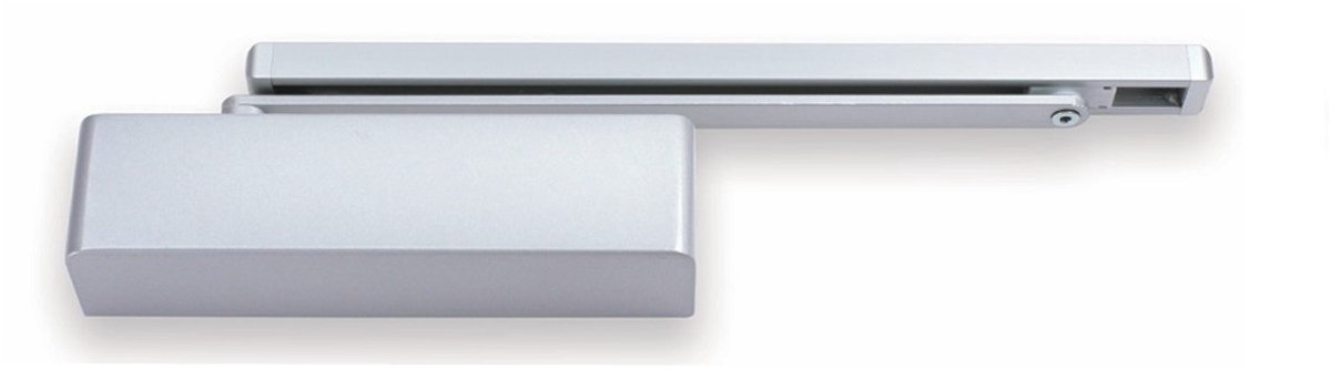 DEURDRANGER INCLUSIEF GLIJARM T93B ZILVER, EN 2-5, CAM ACTION