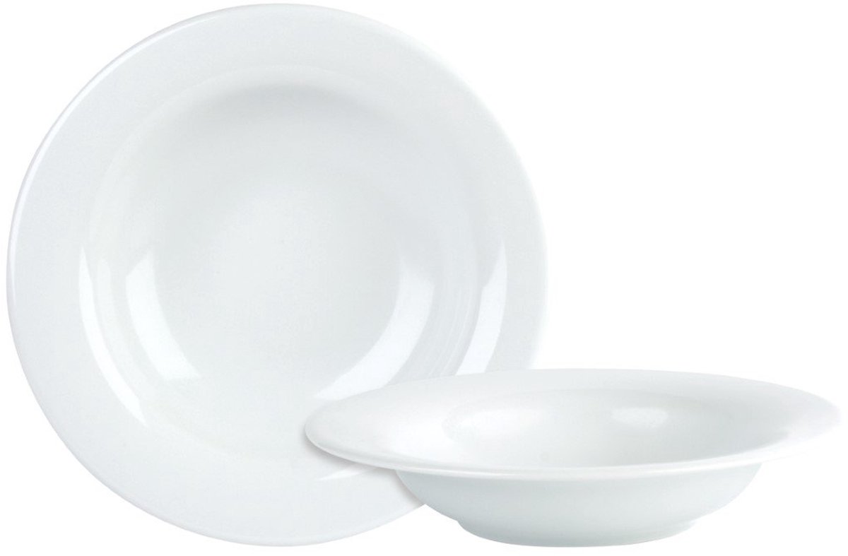 Banquet Pastabord 25cm lichtgewicht doos 6 stuks