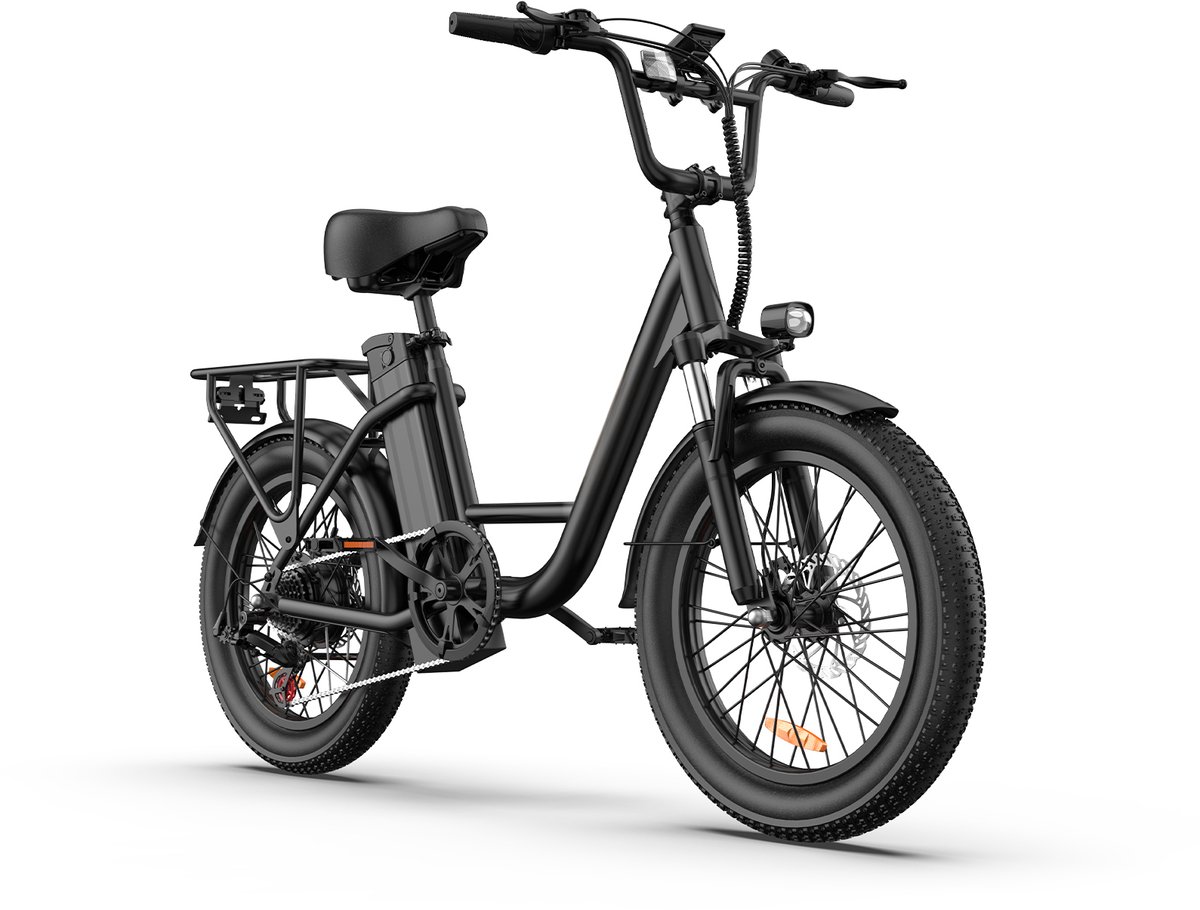 SMARTAI 20 inch Elektrische fiets(155-195 cm) - 20inch - Groente Zwart thumbnail 2