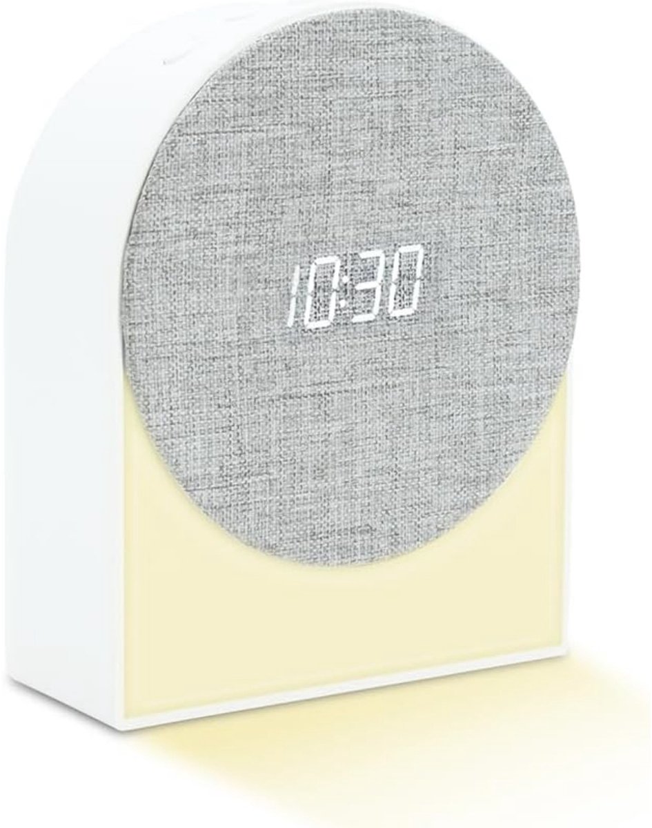 longziming -4-In-1 Wekker - E-Reader - Met Sleep Geluiden En Leeslamp - 1 Stuk - Voor Slaa