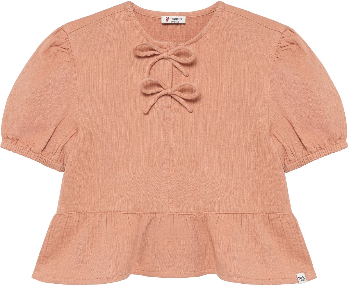 Noppies Blouse Blouse SS - Cork - Maat 110