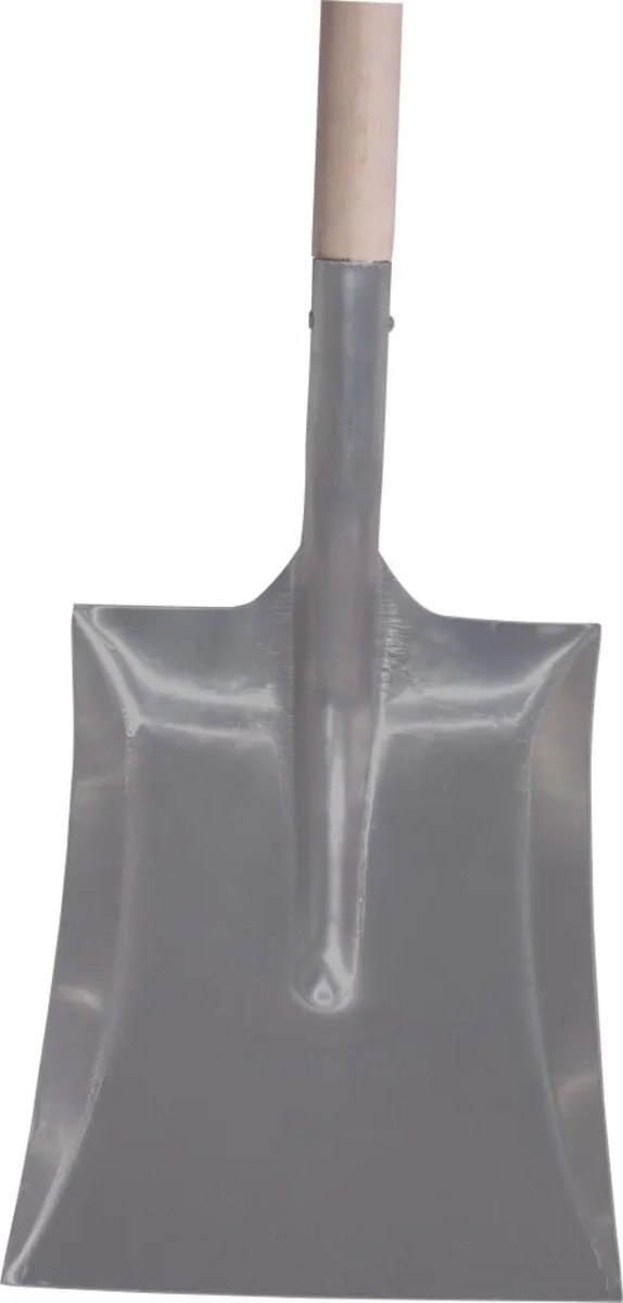 Hendrik Jan - Ballastschop - D-greep - Steel 80 cm - Essenhout van Hendrik Jan — afbeelding 2