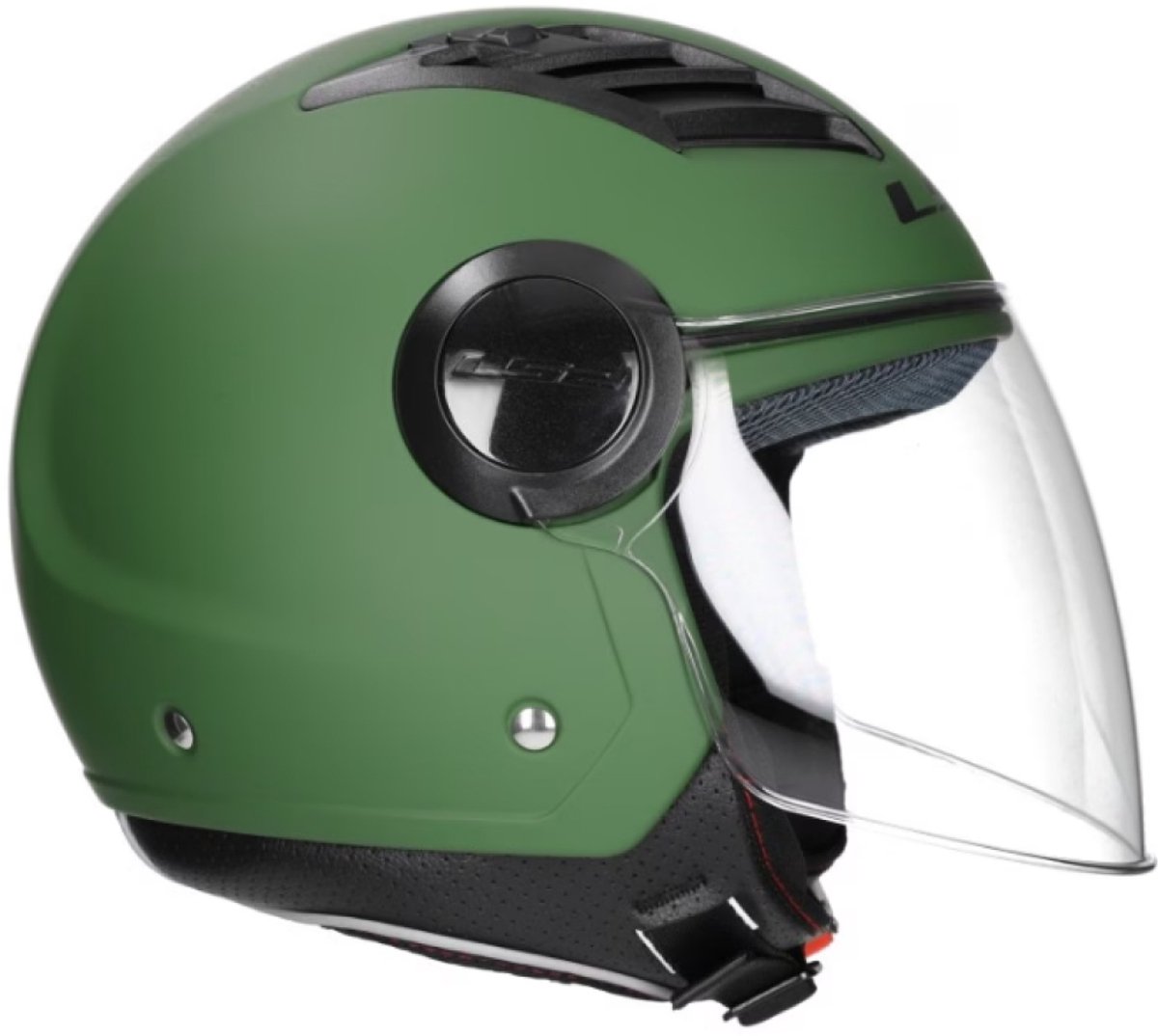 LS2 Jethelm Airflow mat groen maat S – foto 3