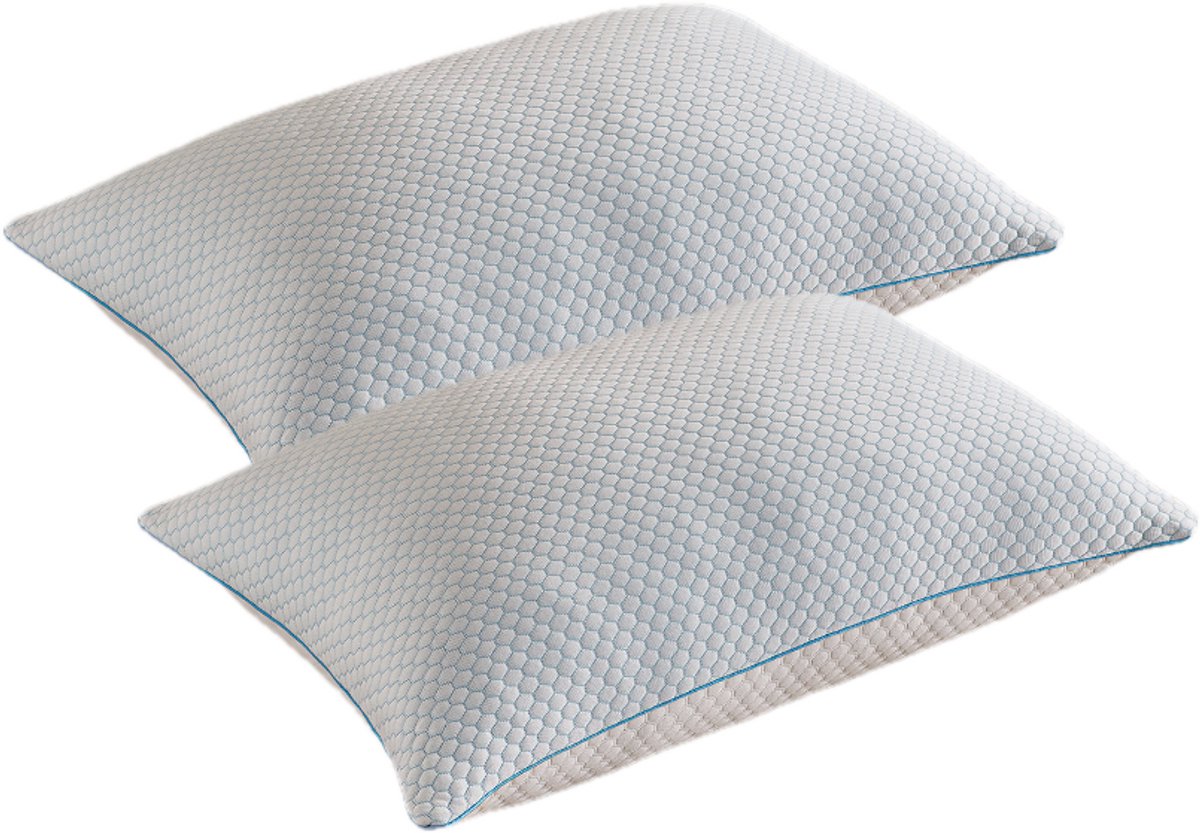 2x Calma Sleep - Memoryfoam - Cooling Pillow - 50x70cm
