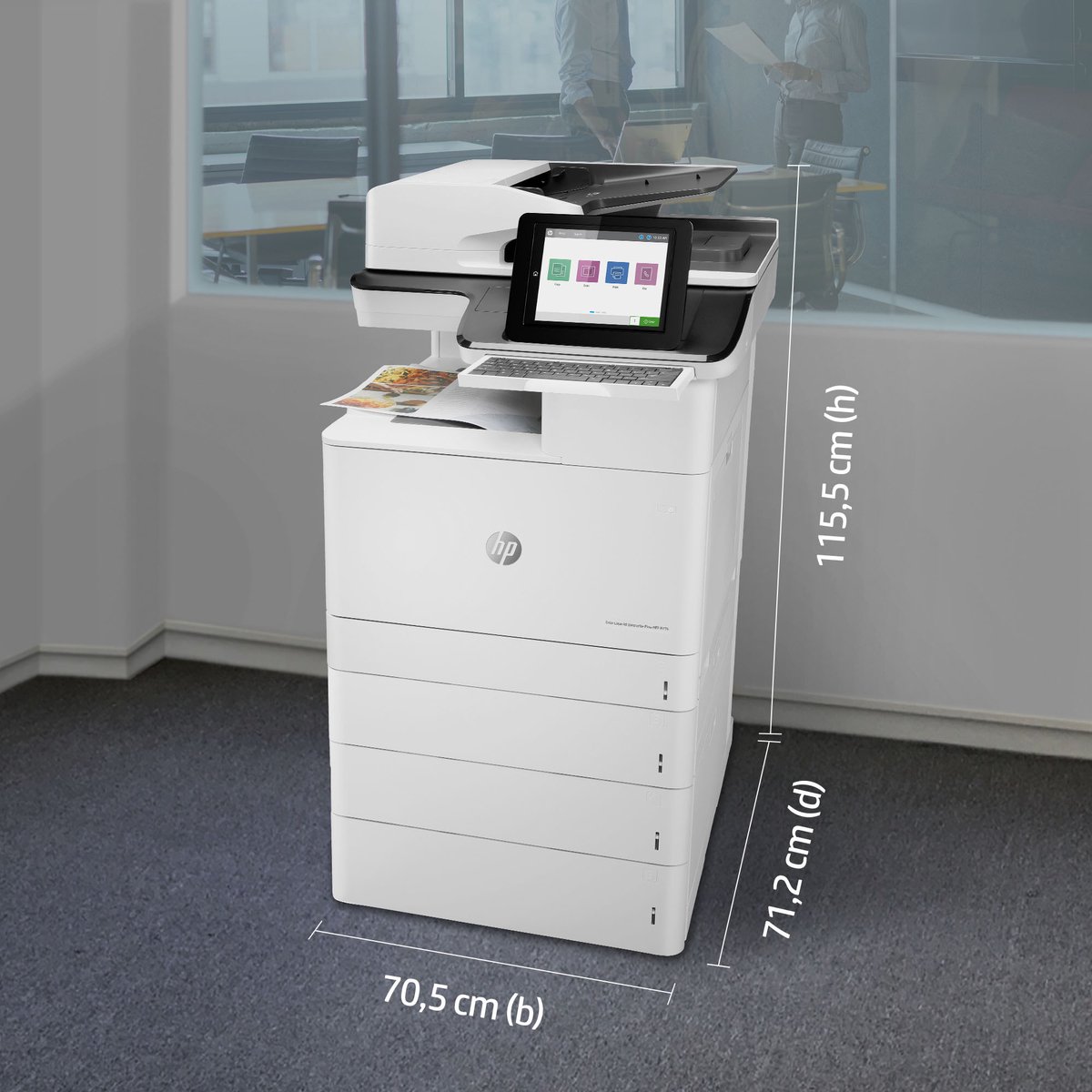 HP LaserJet Enterprise Flow MFP M776z thumbnail 5