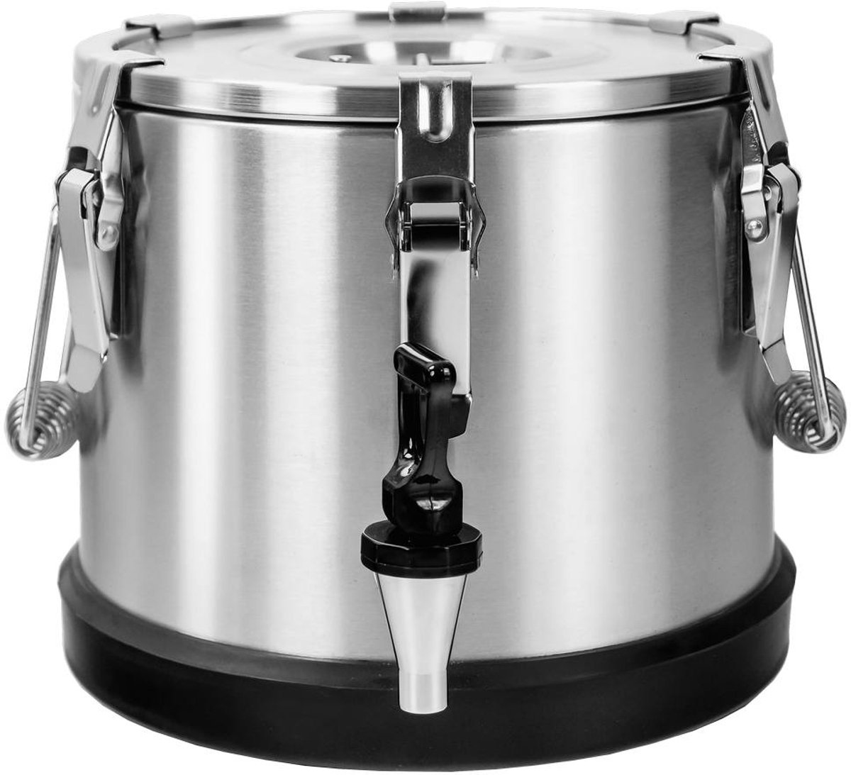 Mega-M UC 10L - Cateringthermos met kraan - Roestvrij staal - Lekvrij - Thermisch geïsoleerd