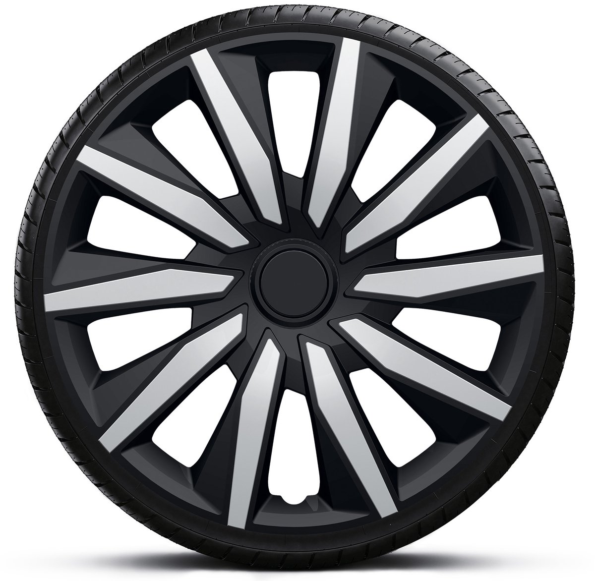 Wieldoppenset DECENTE BL/Sil 16inch