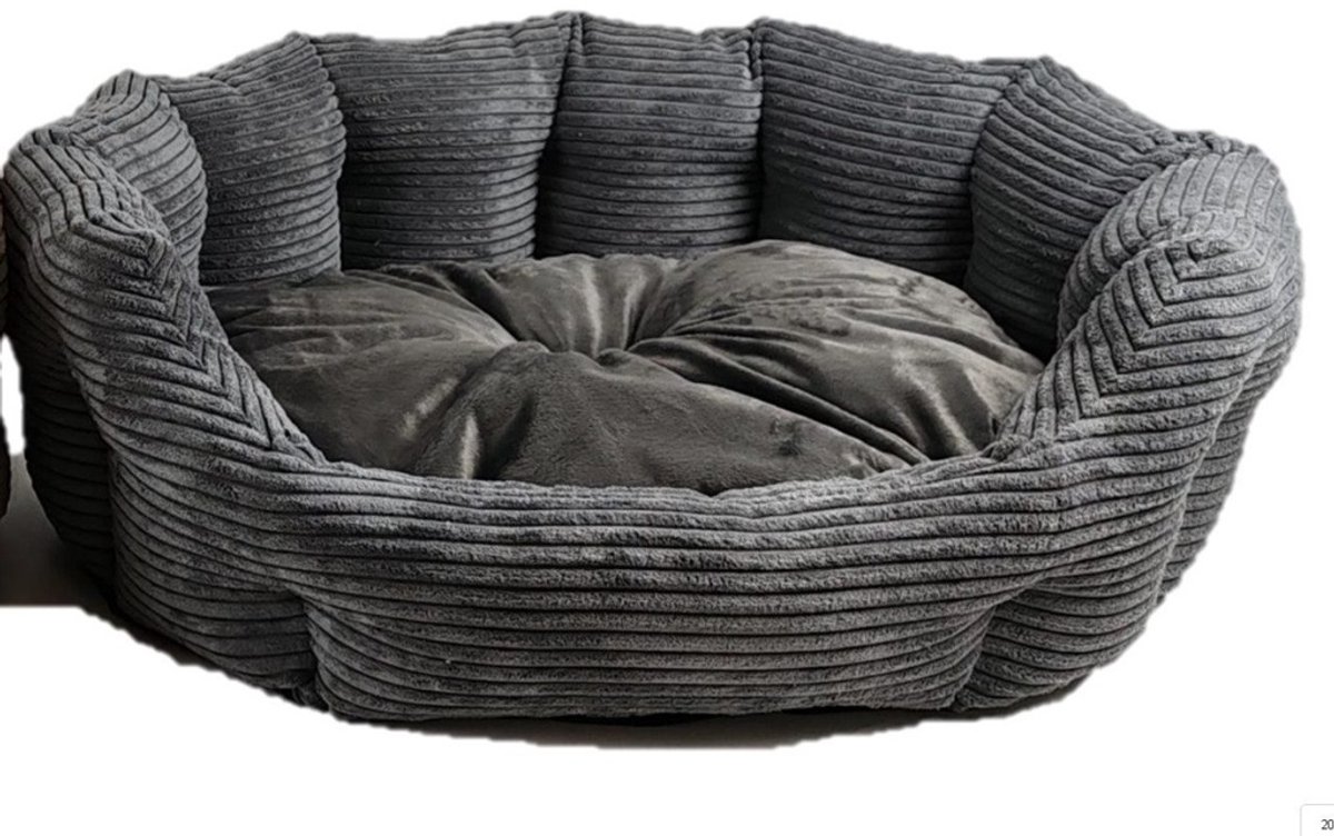 hondenmand Molli 75 x 65 cm antraciet