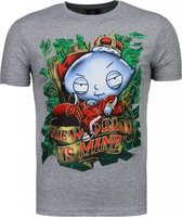 Rich Stewie - T-shirt - Grijs