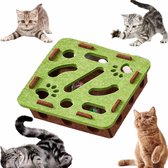 4 stuks kattenspeelgoed, intelligent speelgoed voor katten vis